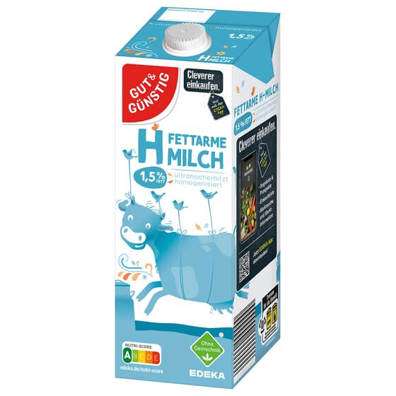 H-Milch 1,5% Fett 1l G&G
