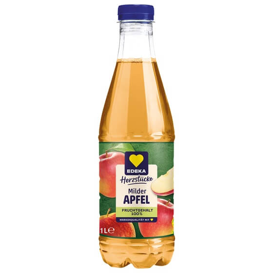 Apfelsaft mild Einweg-Pfand 6x1 Liter Edeka