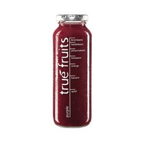 Smoothie frisch purple Beerenmix 0,25l Glas True fruits