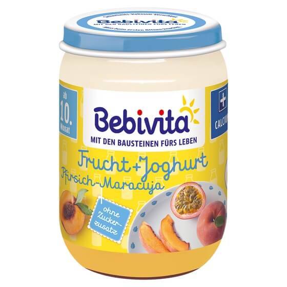 Pfirsich/Maracuja/Joghurt 190g ab 10.Monat Bebivita
