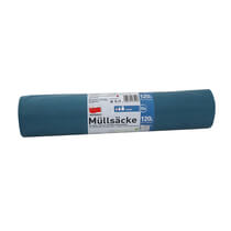 Müllsäcke/-beutel normal blau 120l 40my 25St Quickpack