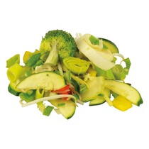 Wok Gemüsemischung 9 Gemüse und Sprossen 1kg Funken
