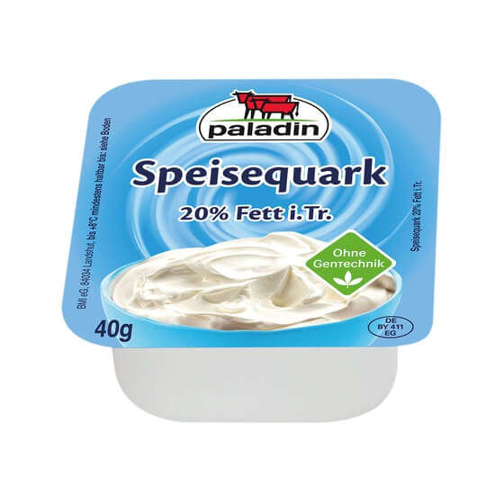 Speisequark 20% Fett 30x40g Paladin