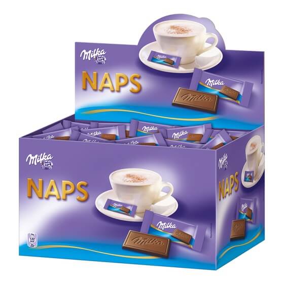 Milka Naps Alpenmilch 1,702kg(340x5g)