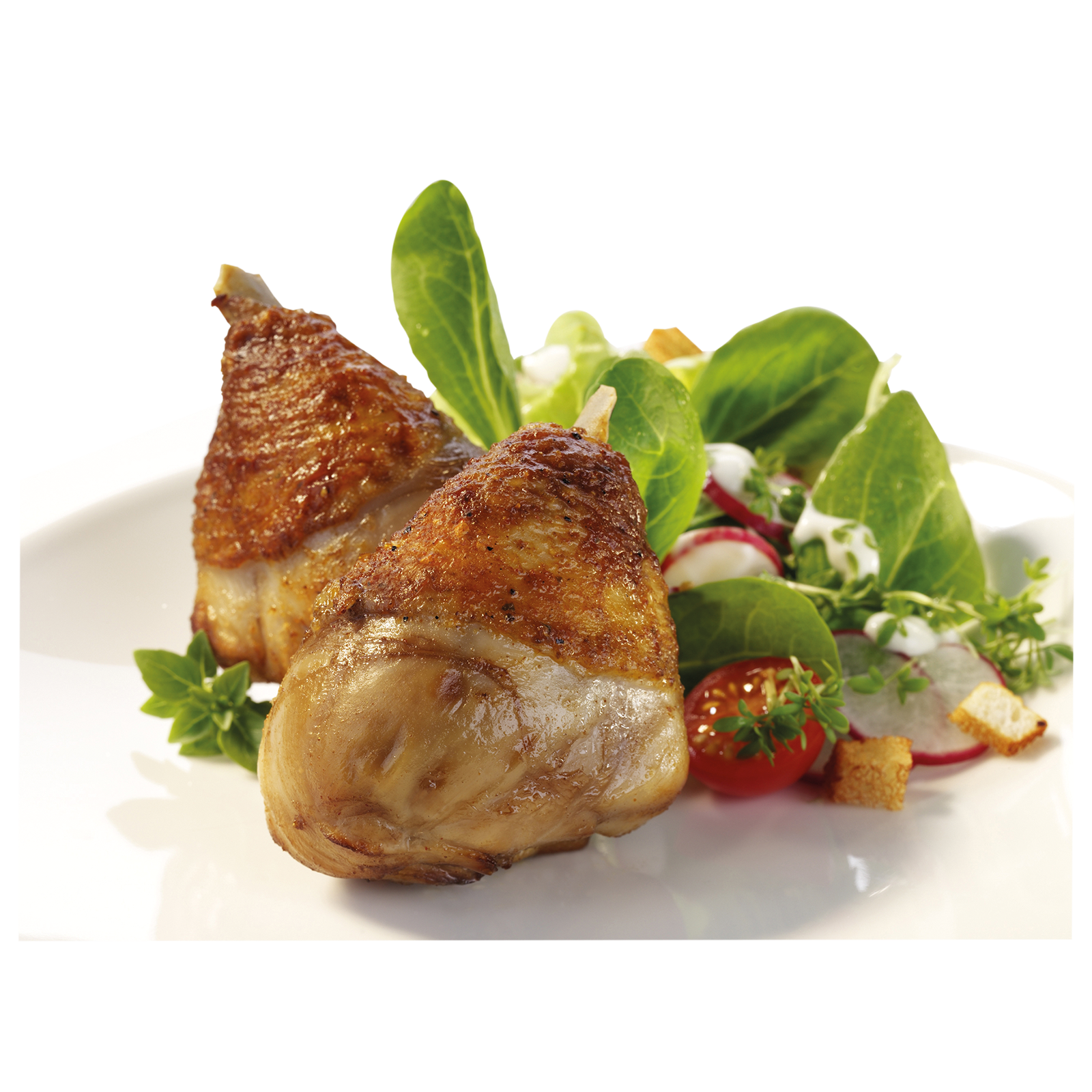 Chicken Haxen (Unterschenkel)fertig gebraten TK 2x2,5Kg FVZ