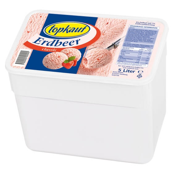 Erdbeer Eis 5l Topkauf