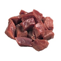 Gulasch Putenoberkeule Mittel 24mm roh,natur ca.2,5kg Tray