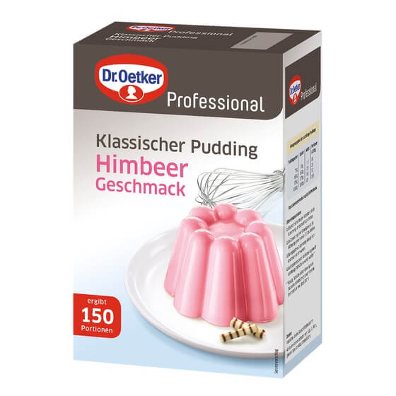 Puddingpulver Himbeer zum Kochen 1kg Dr.Oetker