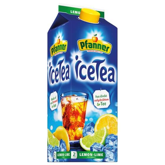 IceTea Lemon-Lime 2 Liter Pfanner