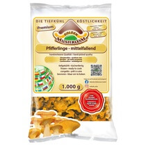 Pfifferlinge mittel TK 1Kg Walhalla