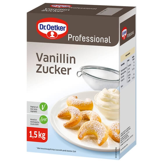 Vanillin-Zucker 1,5kg Dr.Oetker