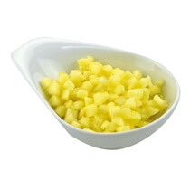 Apfel Würfel ohne Schale 10mm 1kg