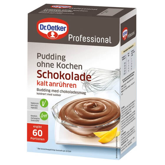 Pudding Schoko ohne Kochen 1 kg Oetker