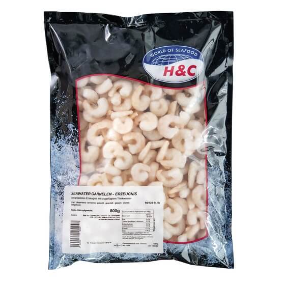 Sea Tiger Shrimps 20% 90/120 gekocht 800g Haak&Christ