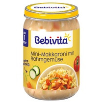 Mini-Makkaroni m bunt Rahmgemüse für 1-3 Jahre 250g Bebivita