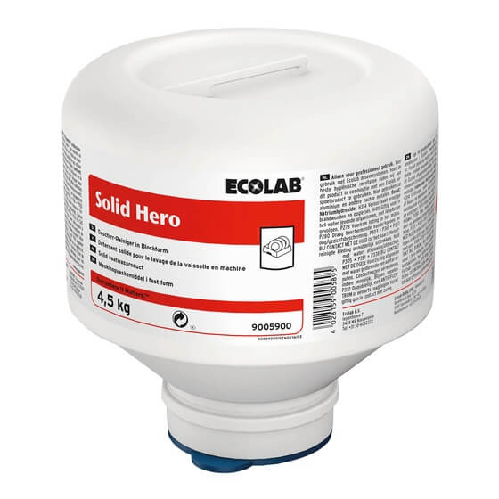 Maschinenspülmittel, Blockmaterial Solid Hero 4,5 kg Ecolab