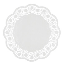 Tortenspitzen weiss rund 36cm 250St PapStar