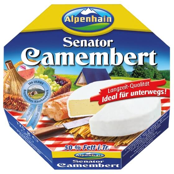 H-Camembert Senator 50% F.i.Tr. 125g Alpenhain