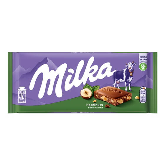 Milka Haselnuss Schokolade 100g