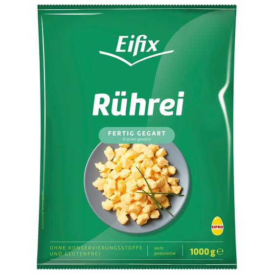 Rührei gegart IQF TK 1Kg Eipro