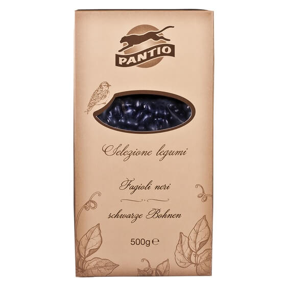 Schwarze Bohnen getrocknet 500g Pantio