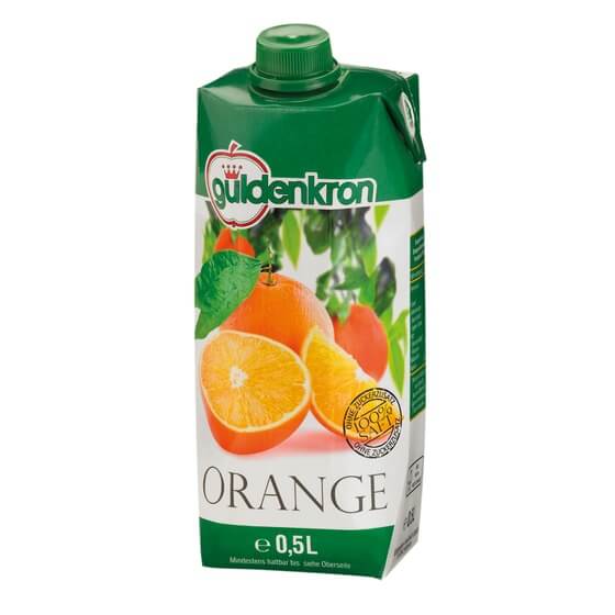 Orangensaft 100% 12x0,5l Tetra Pak Güldenkrone