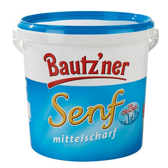 Bautzner Senf mittelscharf 10 Kg