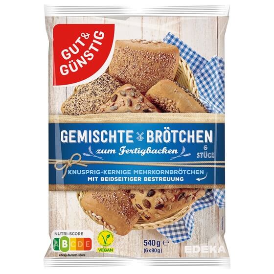 G&G Gemischte Brötchen 6er 540g