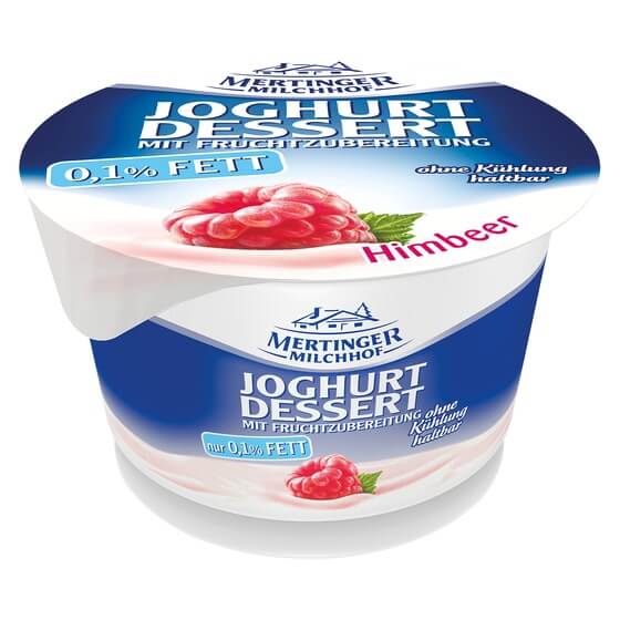 H-Joghurt-Dessert 4fach sortiert 0,1% 20x100g Mertinger