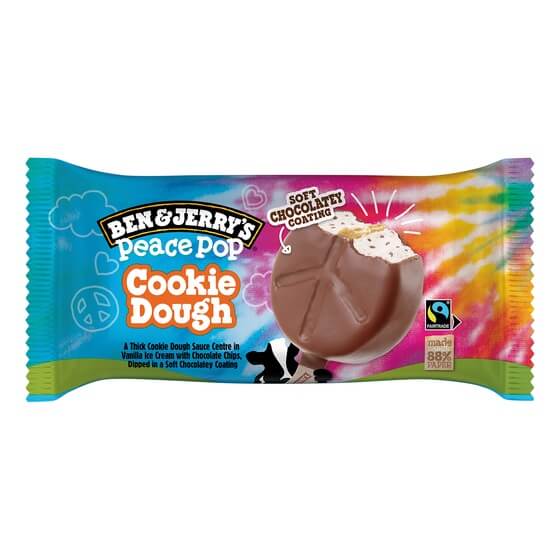 B&J Cookie Dough Peace Pop 80ml