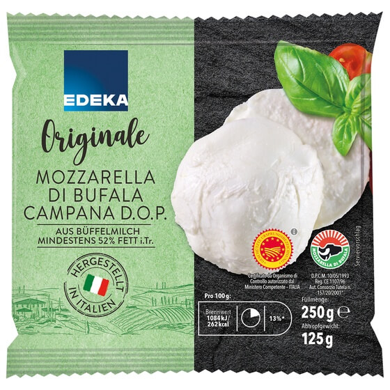 EDEKA Mozzarella Di Bufala OR 125g  V.I.P