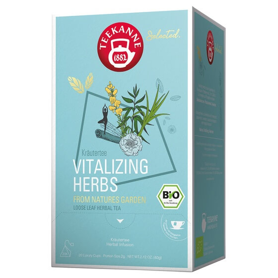 Bio Vitalizing Herbs Luxury Cup Pyramidenbeutel 20St. Teekan