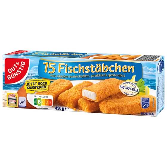 Fischstäbchen MSC 450g(15x30g) G&G