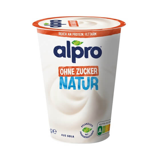 Alpro Joghurt Soja Natur Ungesüßt 400G