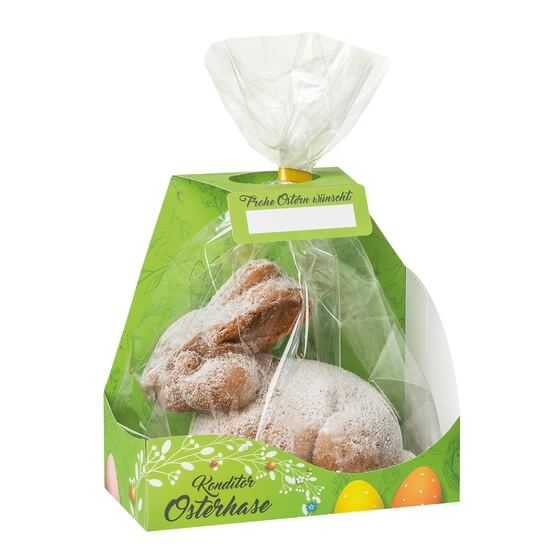 Osterhase mit Puderzucker 350g Kuchenmeister