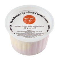 Mini Kirsch-Banane Eisbecher 36x80ml Van Gils
