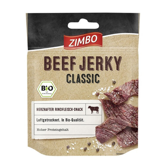 Bio Beef Jerky Classic 25g Zimbo