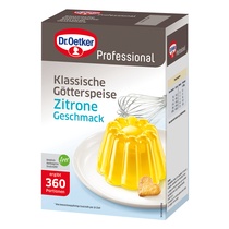 Götterspeise Zitrone zum Kochen 1kg Dr.Oetker