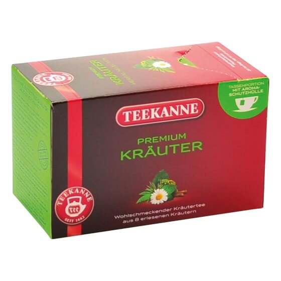 Kräutertee Premium 20 Beutel Teekanne