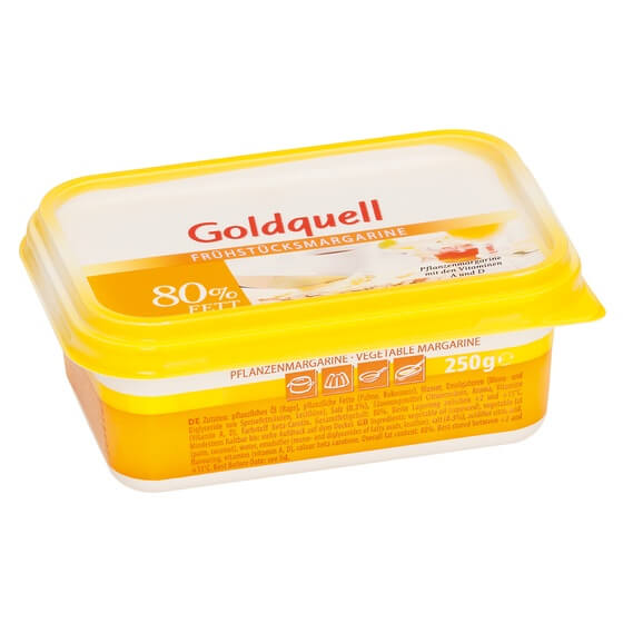 Frühstücksmargarine Goldquell 250g