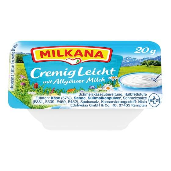 Milkana Cremig-Leicht 20% F.i.Tr. 100x20g