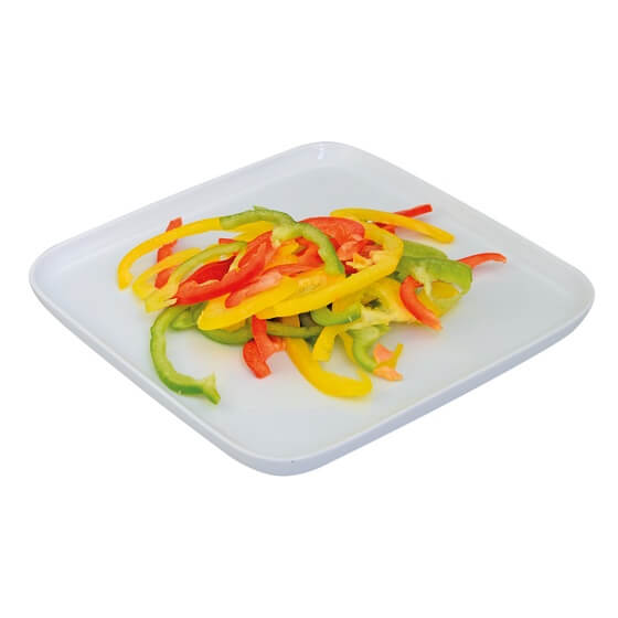 Paprika Mix 5mm geschnitten Streifen 1kg Funken