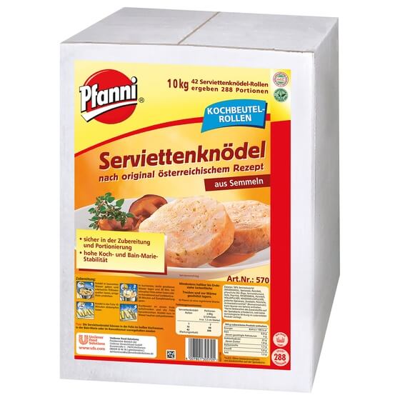 Servietten Knödel ODZ 10kg Pfanni