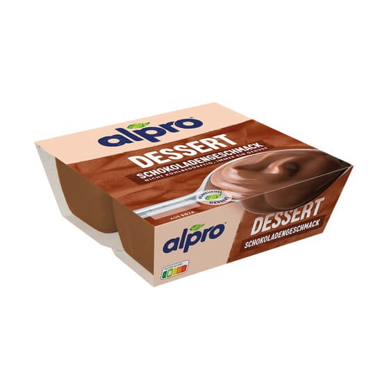Soja-Dessert Schokolade mildfein 4X125g Alpro