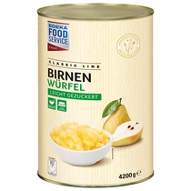 Birnen Williams-Christ Würfel leicht gezuckert 4,2kg EFS