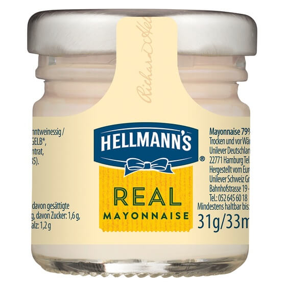 Mayonnaise 80 x 33 ml Hellmann