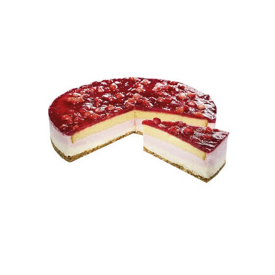 Erdbeer-Frischkäse-Sahne-Torte TK 1,9kg Pfalzgraf