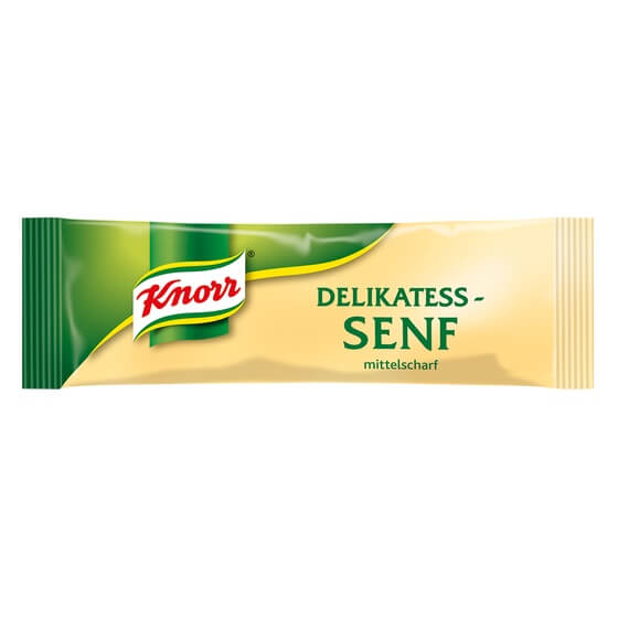 Delikatess Senf Mittelscharf Portionen 240x10ml Knorr