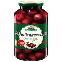 Schattenmorellen ohne Stein gezuckert 680g/350g Spreewaldhof