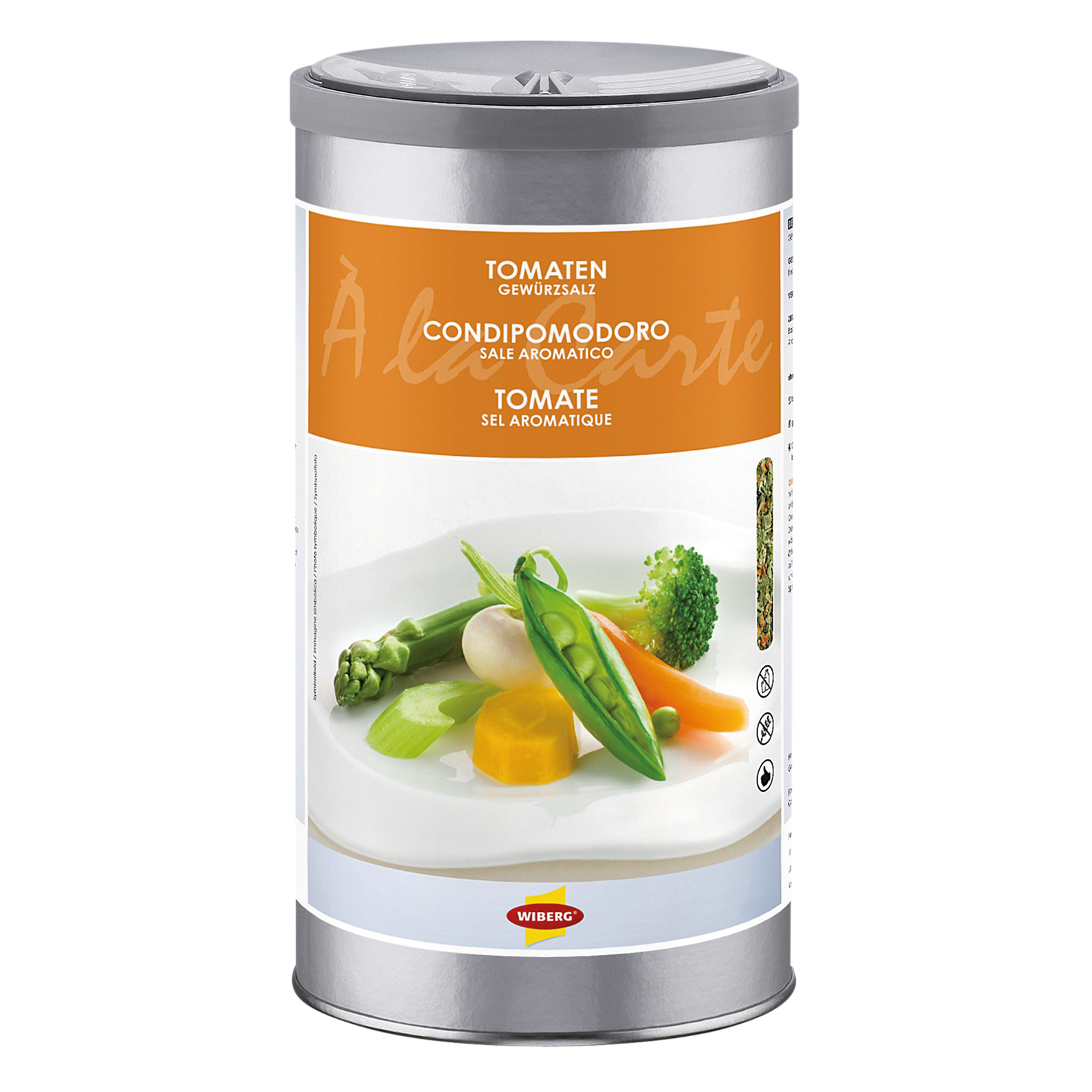 Tomatengewürzsalz 650g Dose Wiberg